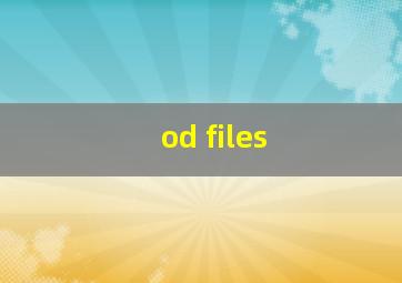 od files